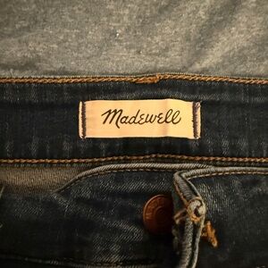 Madewell Women's Dark Blue Jeans